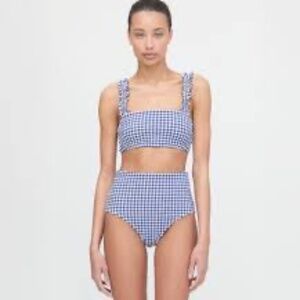 NWOT Hill House Teagan Gingham Bikini